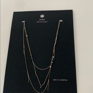 Zara Layered Necklace 💛 NWT